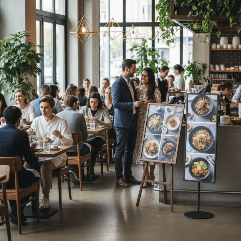 ป้ายเมนูและสแตนดี้ สื่อสิ่งพิมพ์กระตุ้นยอดขายร้านอาหาร