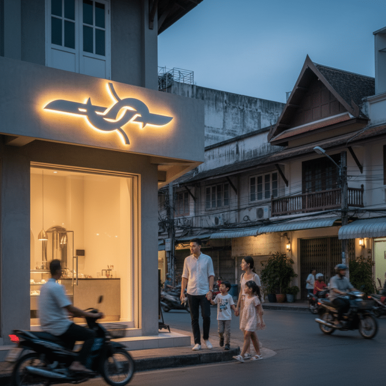 เทรนด์ป้ายโฆษณา 2026: ดีไซน์มินิมอลผสานไฟ LED ดึงดูดลูกค้า