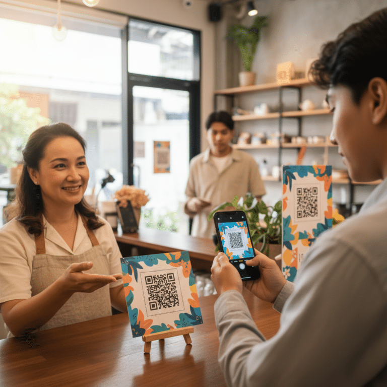 กลยุทธ์ O2O สื่อสิ่งพิมพ์ติด QR Code กระตุ้นยอดขาย SME