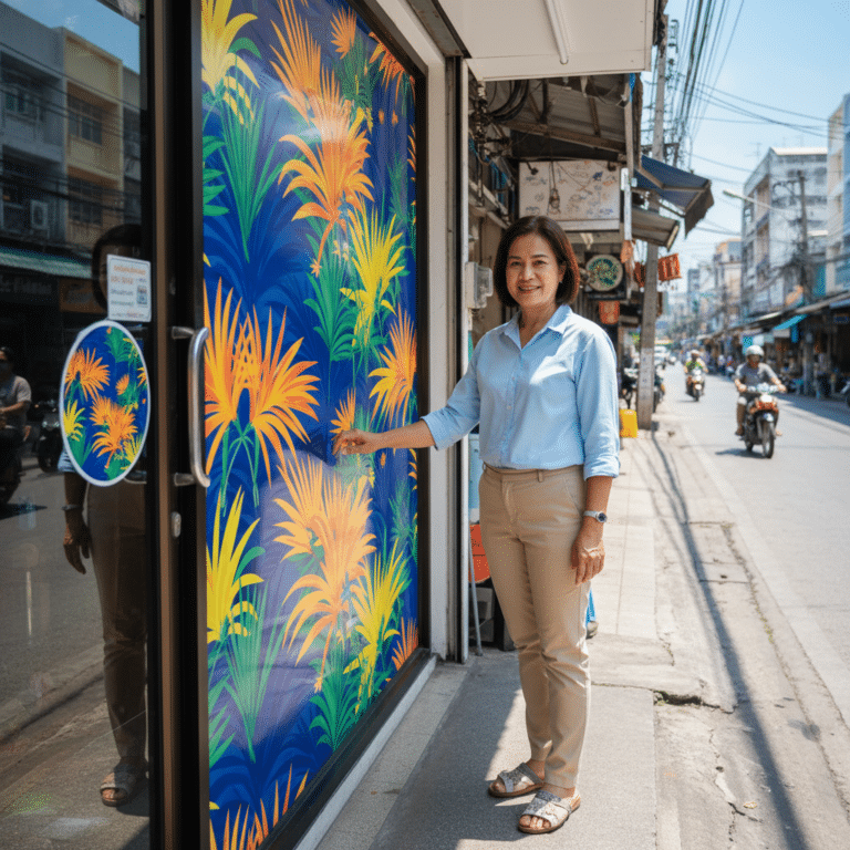 วิธีดูแลป้ายโฆษณาและสติ๊กเกอร์ให้สีสดทนนาน สู้แดดเมืองไทย