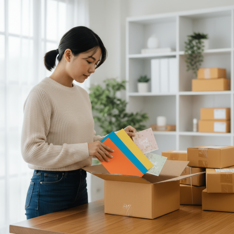 กลยุทธ์สิ่งพิมพ์ 2026: ปั้นยอด E-Commerce ด้วยใบปลิว-การ์ด