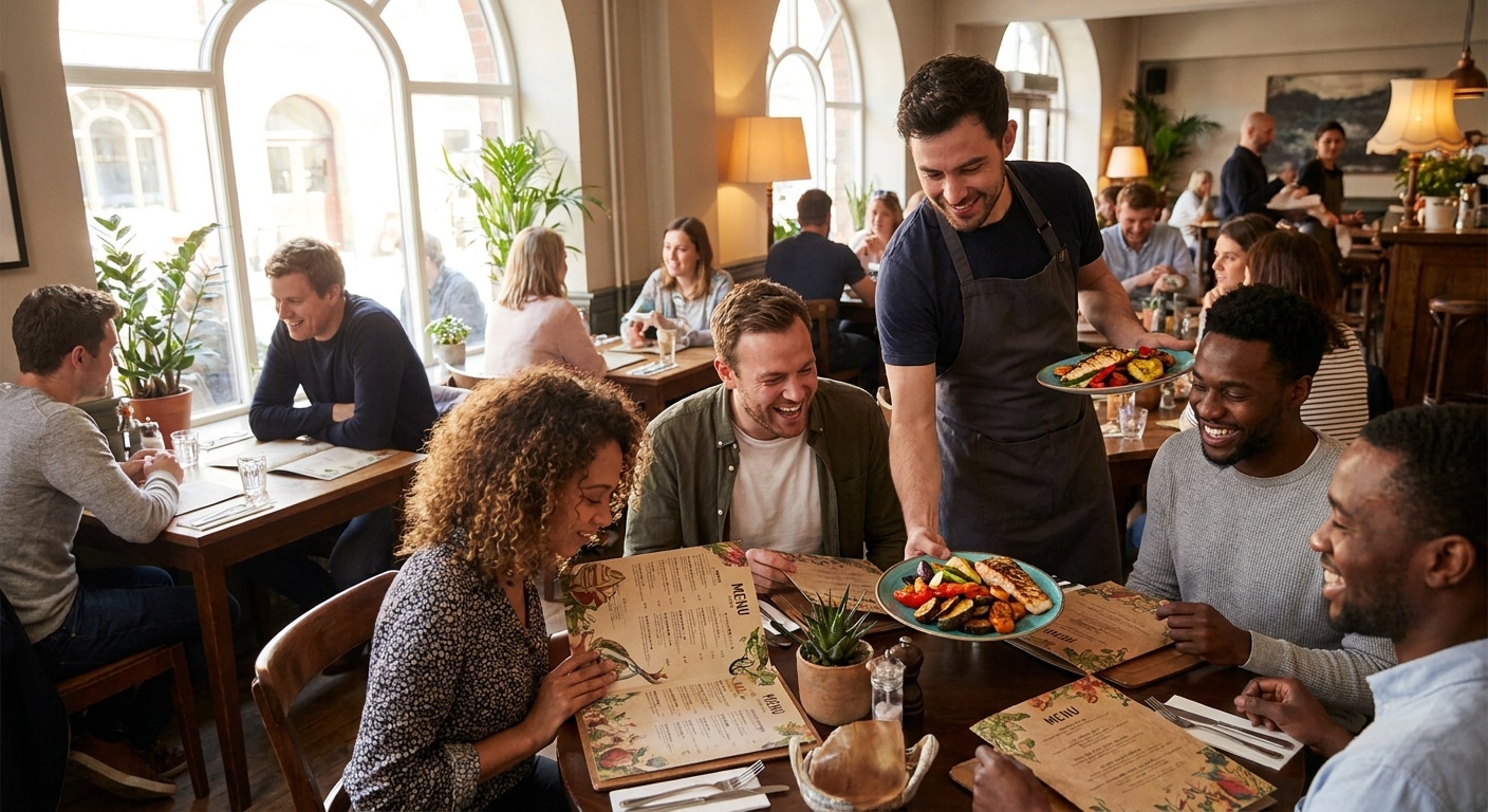 พิมพ์เมนูอาหารอย่างไร ให้ลูกค้าสั่งเพิ่มยอดขายทะลุเป้า? - restaurant-menu-design-marketing
