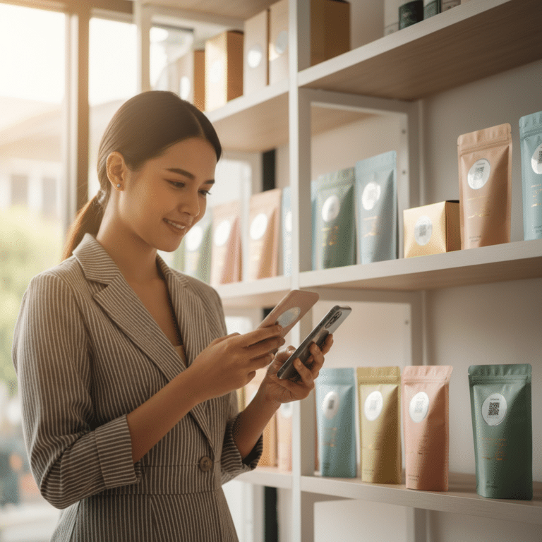 ส่องเทรนด์ฉลากอัจฉริยะปี 2027 สติ๊กเกอร์ QR เพิ่มยอดขาย SME