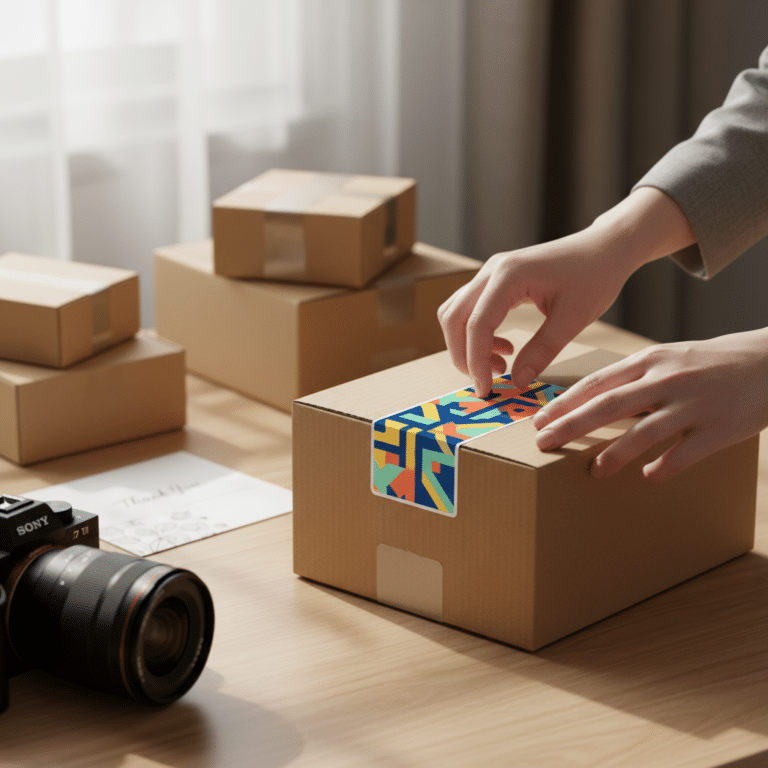 เทคนิคแพคของ 2026: ใช้สติ๊กเกอร์สร้าง Unboxing Experience