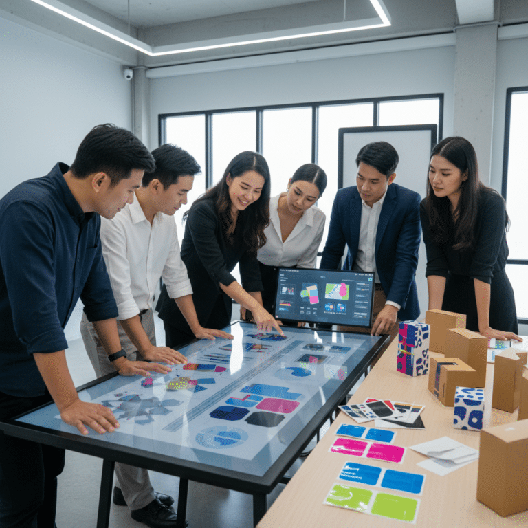 AI เปลี่ยนวงการ! เทรนด์ออกแบบสื่อสิ่งพิมพ์ SME ปี 2027