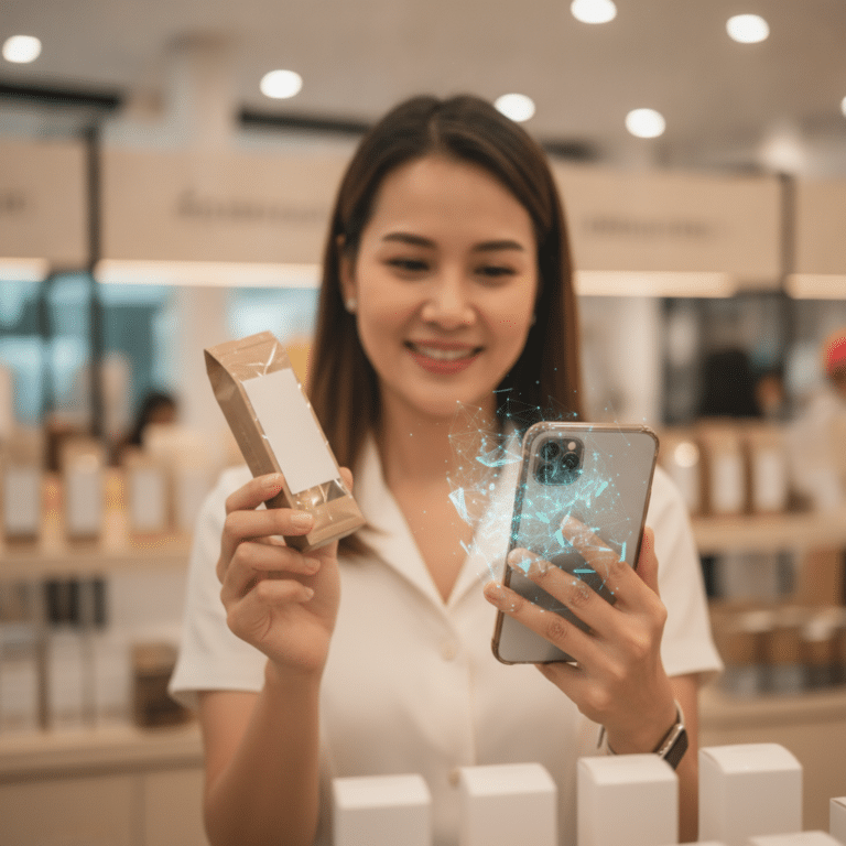 เทรนด์แพคเกจจิ้ง 2027: ฉลาก AR เชื่อมโลกออฟไลน์สู่ดิจิทัล