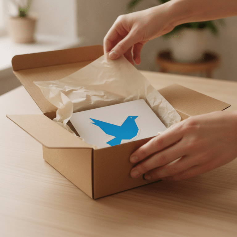 สร้างยอดขายด้วยสติ๊กเกอร์ไดคัท เพิ่มมูลค่าตอน Unboxing