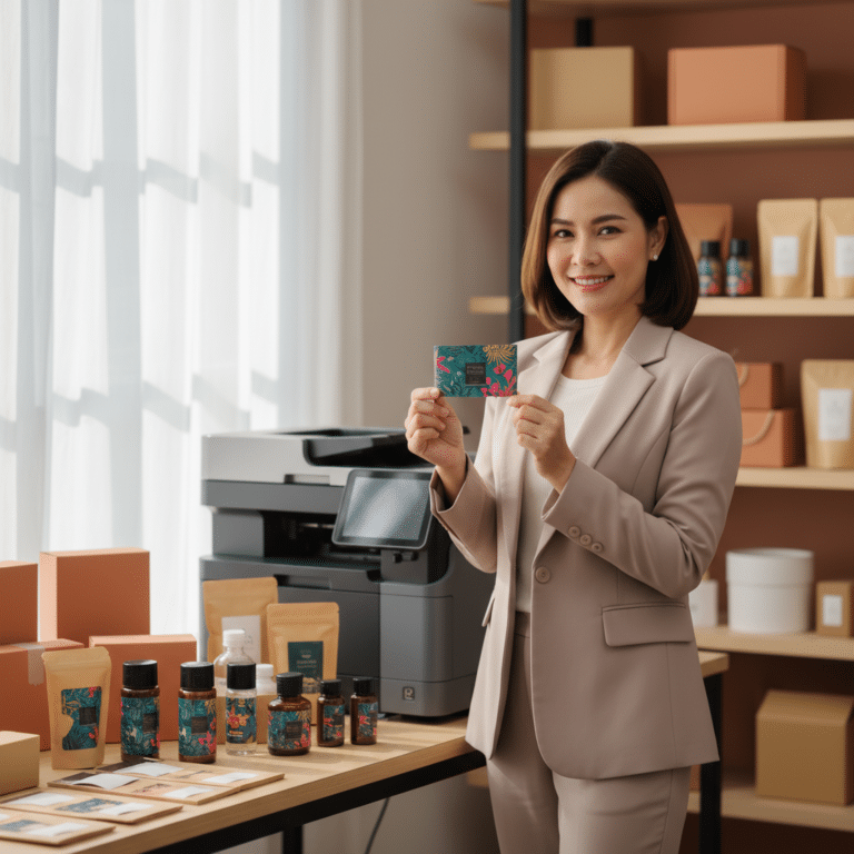 พิมพ์ฉลากดิจิทัล Fuji Xerox ยกระดับแพคเกจจิ้ง SME