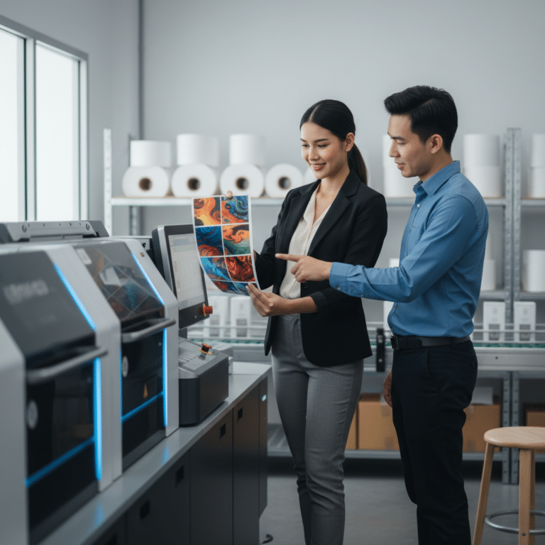 นวัตกรรม Fuji Xerox 2026 พิมพ์ฉลากสีสด ยกระดับแบรนด์ SME