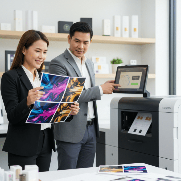 เจาะลึกเทคโนโลยี Fuji Xerox พิมพ์ฉลากสีสด ยกระดับ SME