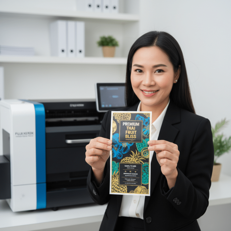 นวัตกรรมเครื่องพิมพ์ Fuji Xerox ยกระดับงานฉลากให้ SME ไทย