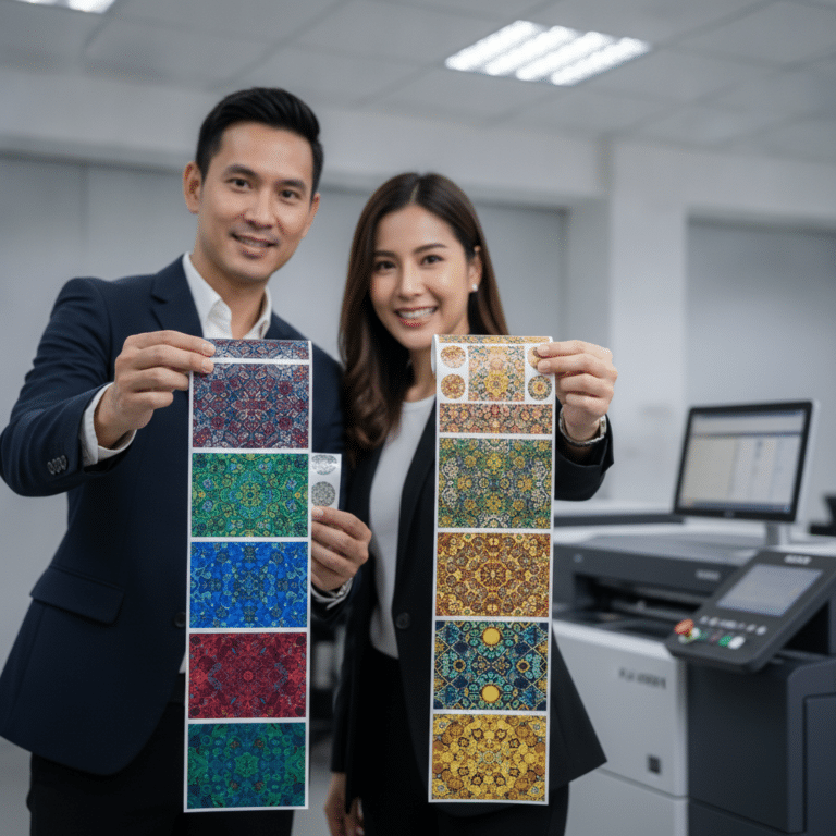 นวัตกรรมพิมพ์ Fuji Xerox ยกระดับฉลากสินค้า SME ให้สีสดคมชัด