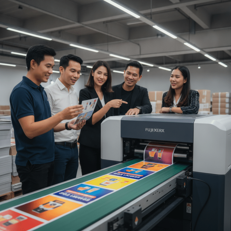 นวัตกรรมพิมพ์สีสดด้วย Fuji Xerox ยกระดับป้ายและฉลาก SME ไทย