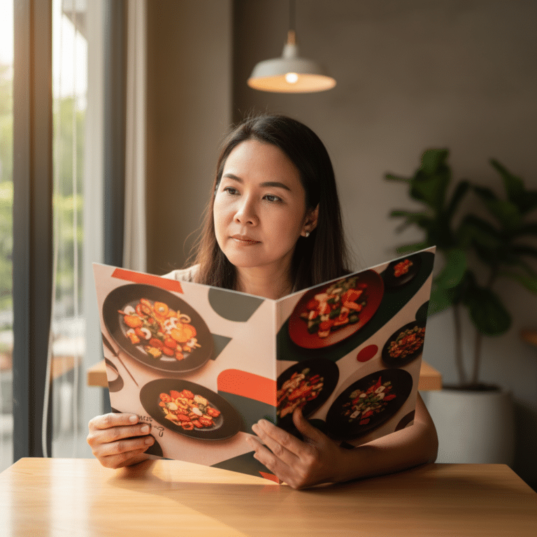 จิตวิทยาออกแบบเมนูร้านอาหาร 2026 กระตุ้นยอดขาย SME