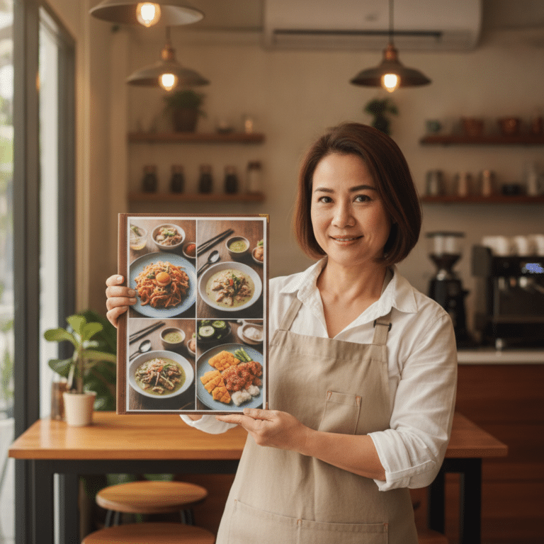 เคล็ดลับออกแบบเมนูร้านอาหาร ให้ยอดขายพุ่งแบบไม่รู้ตัว