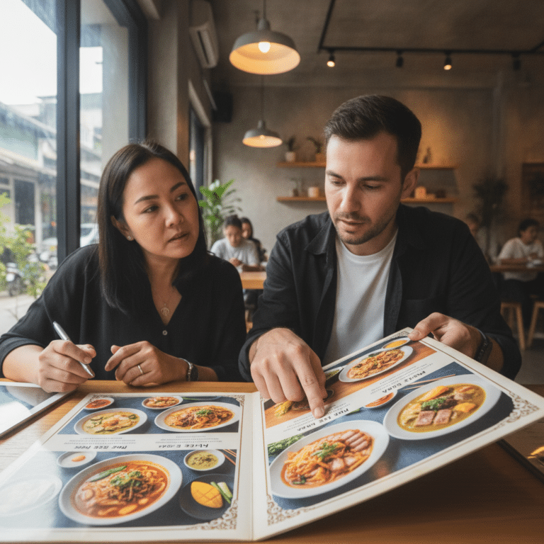 เคล็ดลับออกแบบเมนูอาหาร กระตุ้นยอดขายให้ร้านอาหาร