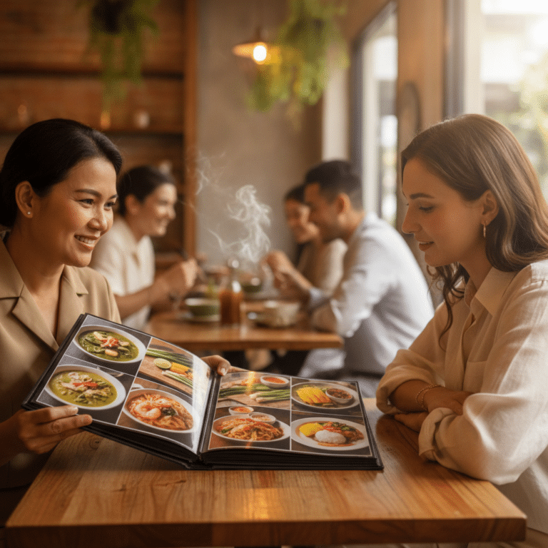 ทริคออกแบบเมนูร้านอาหารให้ลูกค้าสั่งเพิ่ม กระตุ้นยอดขาย
