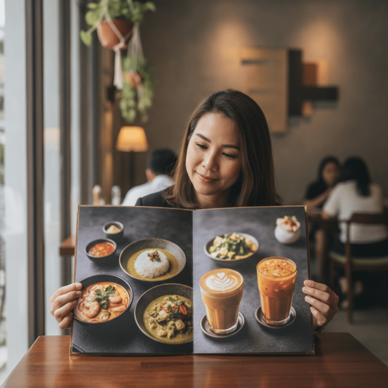เทคนิคออกแบบเมนูอาหารให้ดึงดูดลูกค้า ช่วยร้านอาหารอัปเซลล์