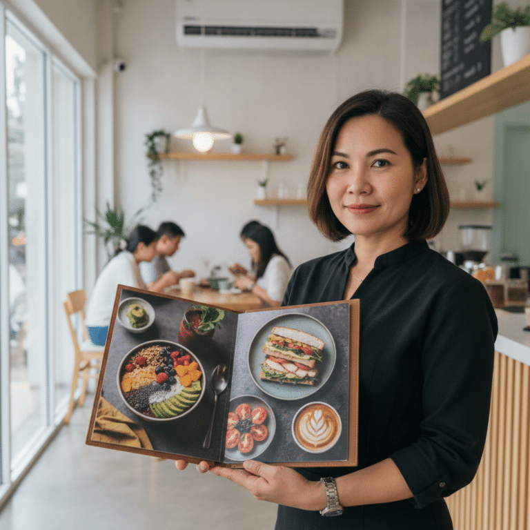 ทริคทำเมนูอาหารให้สีสดคมชัด กระตุ้นยอดขายร้านคาเฟ่