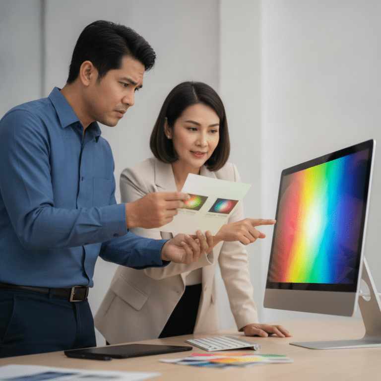สีหน้าจอไม่ตรงกระดาษ! รู้จัก RGB vs CMYK ก่อนส่งโรงพิมพ์