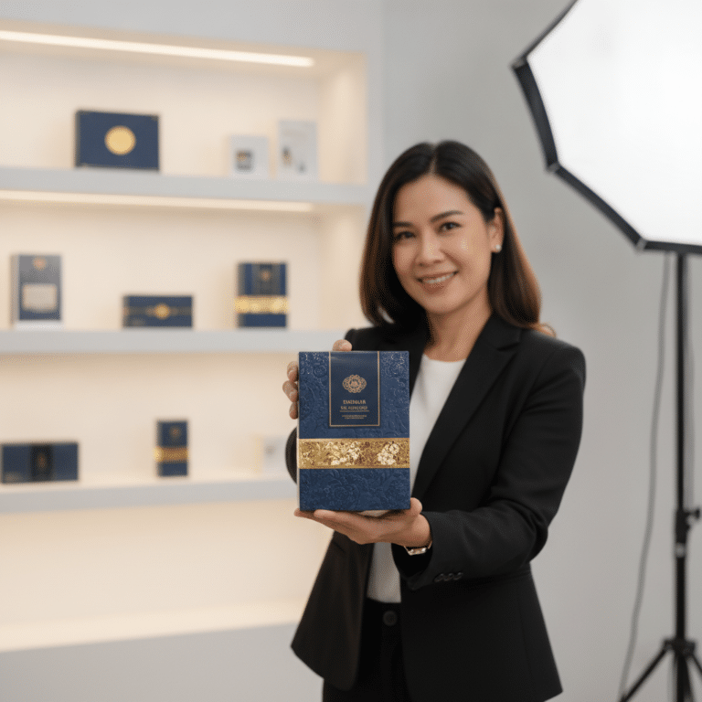 อัปเกรดฉลากด้วย Spot UV และปั๊มฟอยล์ สร้างความต่างให้แบรนด์