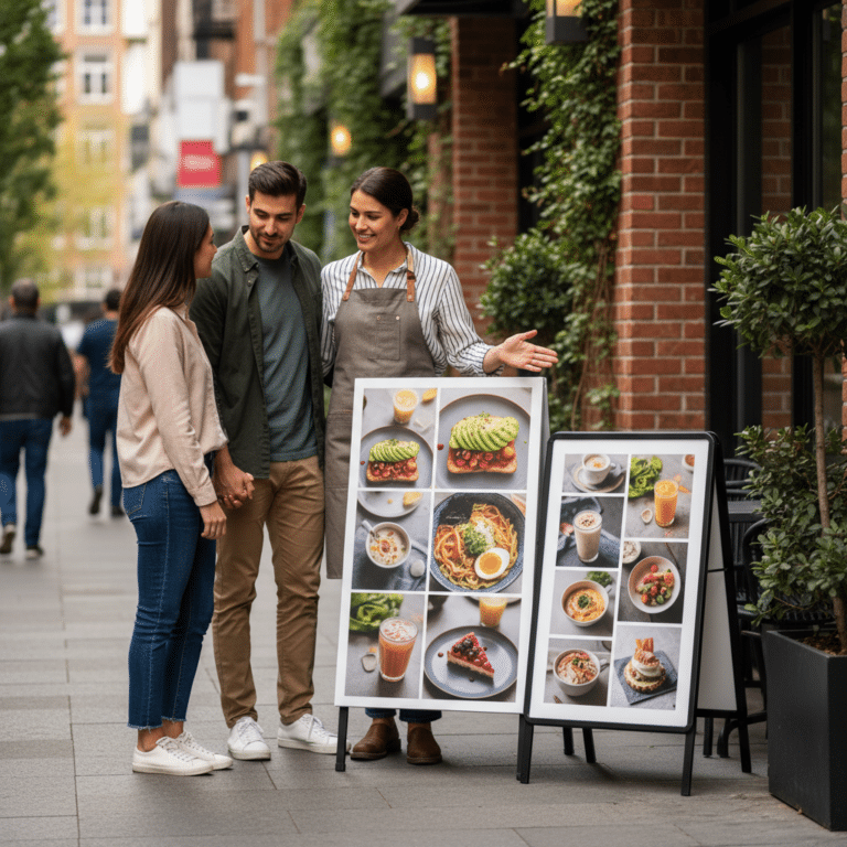 เทคนิคทำป้ายสแตนดี้และเมนูอาหาร กระตุ้นยอดขายให้ร้าน SME