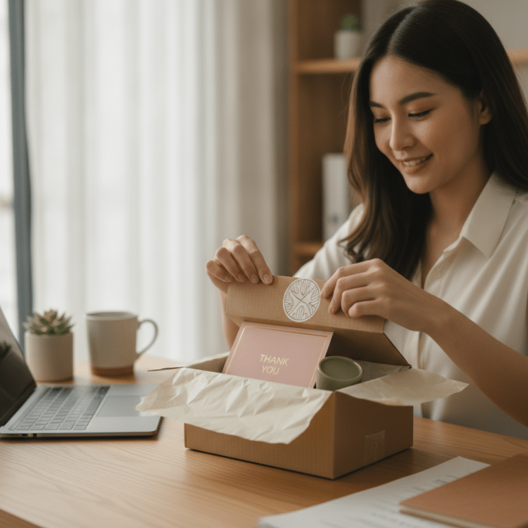 ออกแบบสิ่งพิมพ์สร้าง Unboxing Experience มัดใจลูกค้าออนไลน์