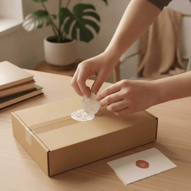 เทคนิคสร้าง Unboxing ด้วยสติ๊กเกอร์และนามบัตร มัดใจลูกค้า