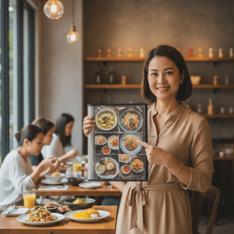 พิมพ์เมนูอาหารกันน้ำ เคล็ดลับร้านอาหารเพิ่มยอดขาย