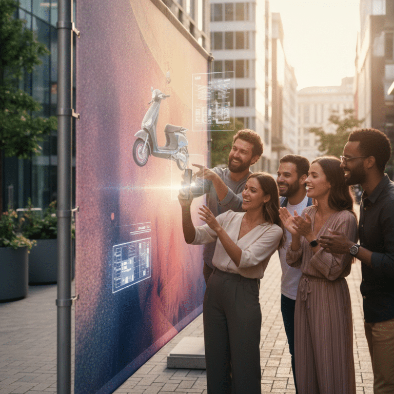 เทรนด์ป้ายโฆษณา AR ปี 2027 ประสบการณ์ใหม่ดึงดูดลูกค้า SME