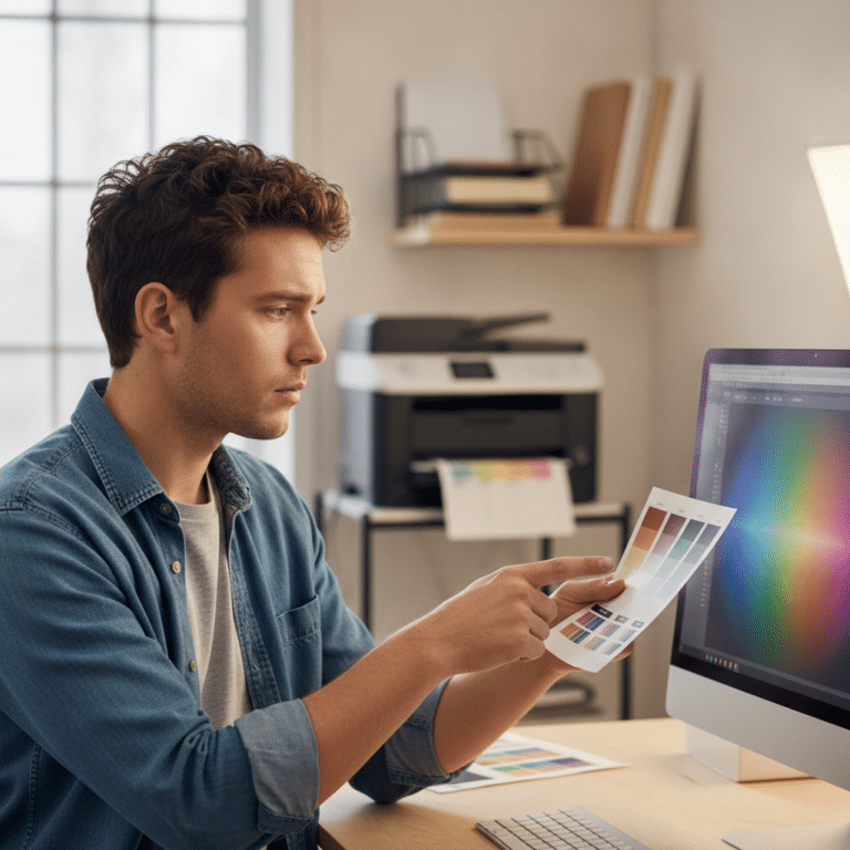 ทำไมพิมพ์แล้วสีเพี้ยน? รู้จักระบบสี CMYK vs RGB ก่อนสั่งงาน