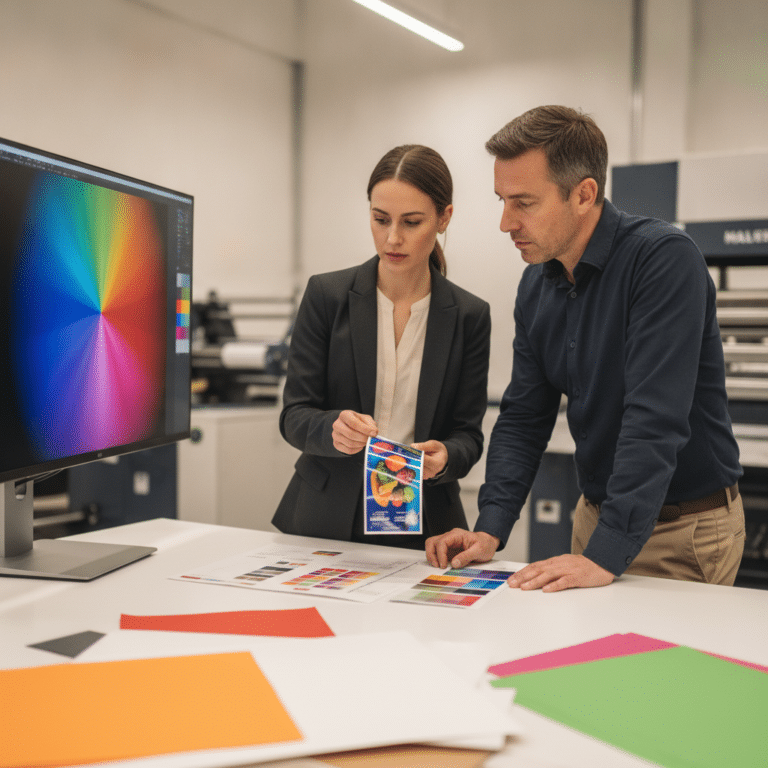 CMYK vs RGB คืออะไร? ทำไมออกแบบป้ายและฉลากต้องรู้
