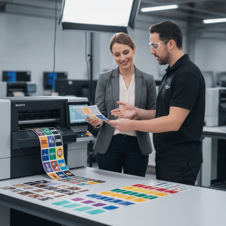 เครื่องพิมพ์ Fuji Xerox พิมพ์ฉลากสีสด คมชัด อัปเกรดแบรนด์