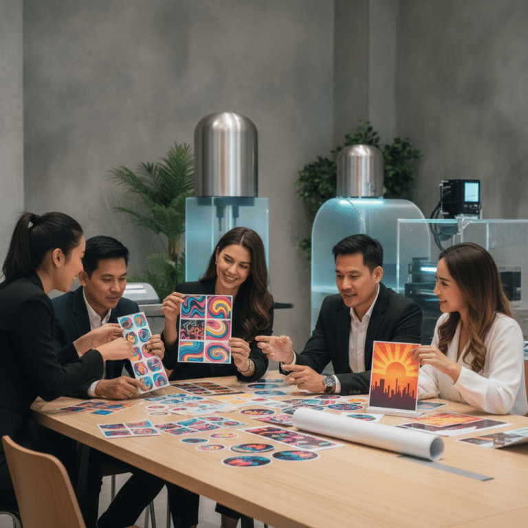 เทคโนโลยีพิมพ์ Fuji Xerox สติ๊กเกอร์สีสด ตัวช่วย SME 2026