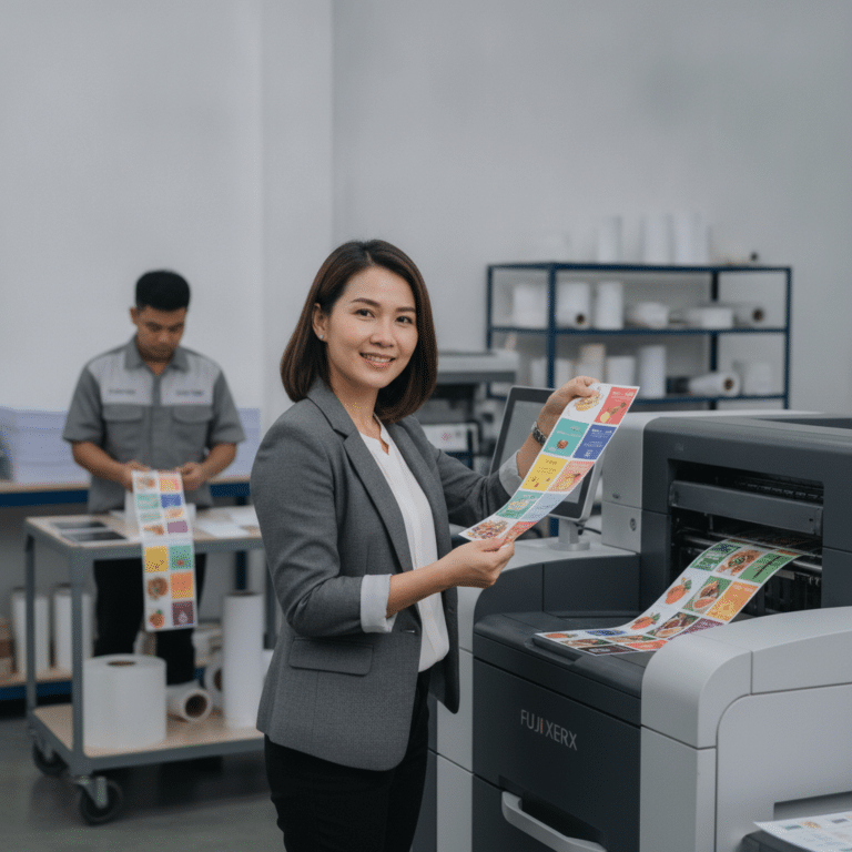 เครื่องพิมพ์ Fuji Xerox ยกระดับฉลากสินค้า SME ได้อย่างไร