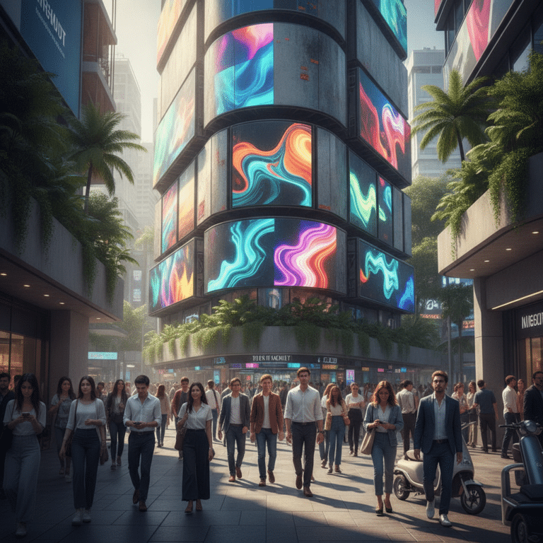 เทรนด์ป้ายโฆษณา OOH ปี 2027 ผสานสื่อสิ่งพิมพ์และดิจิทัล