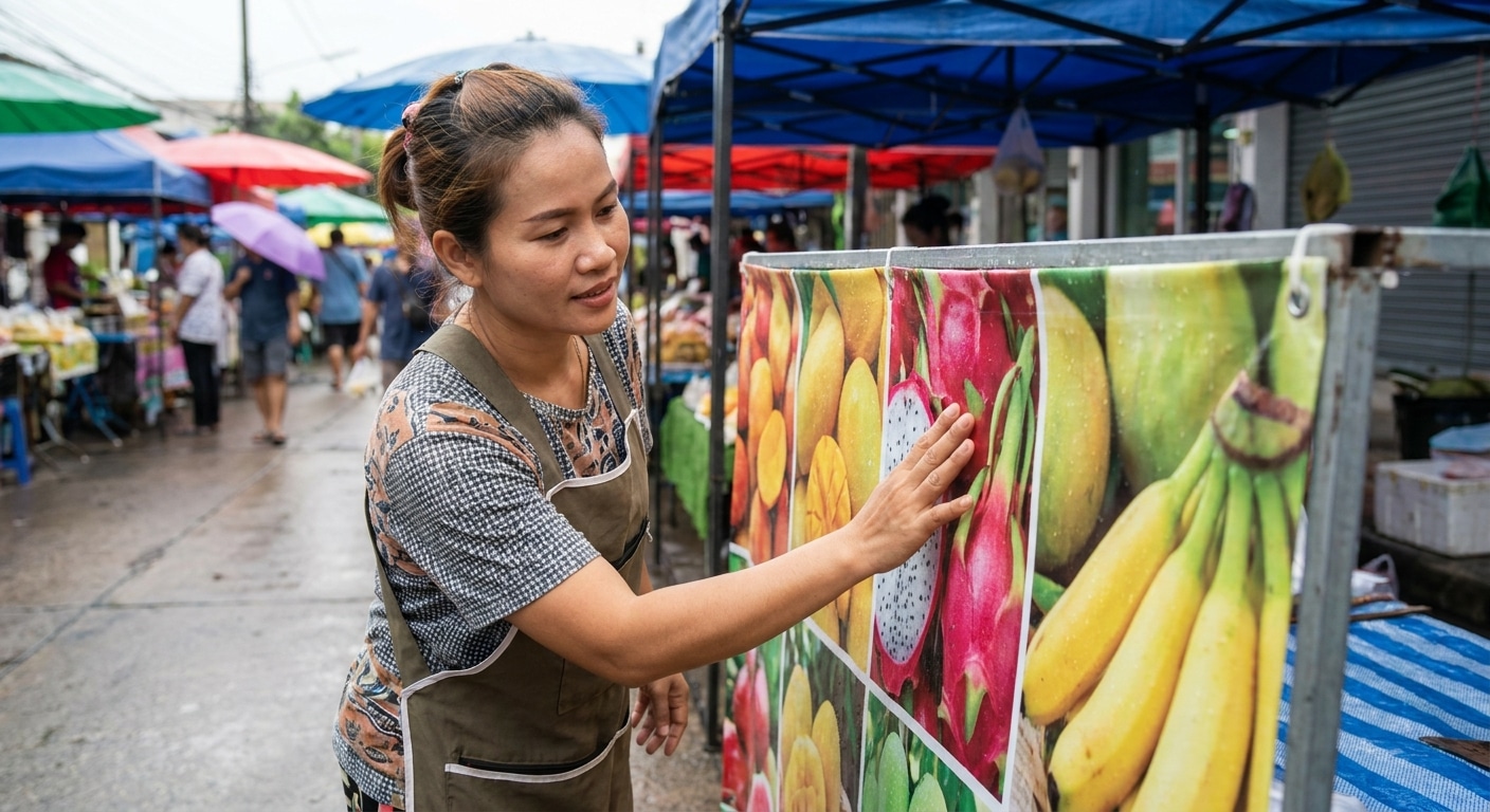 วิธียืดอายุป้ายไวนิลและสติ๊กเกอร์ ให้สีสดทนแดดทนฝน - outdoor-sign-sticker-maintenance