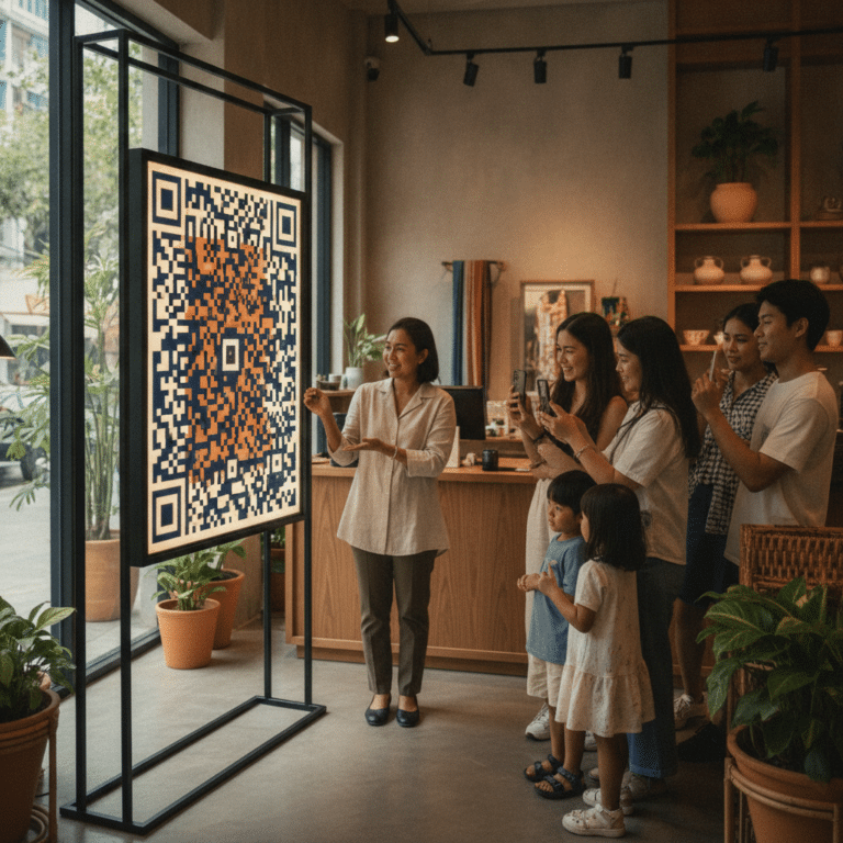 เทคนิคทำป้ายโฆษณา QR Code ดึงลูกค้าเข้าร้าน เพิ่มยอดขาย