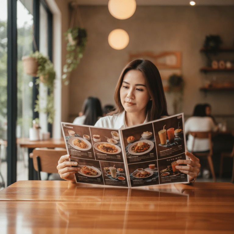 เทคนิคออกแบบเมนูร้านอาหาร ดึงดูดลูกค้า เพิ่มยอดขาย