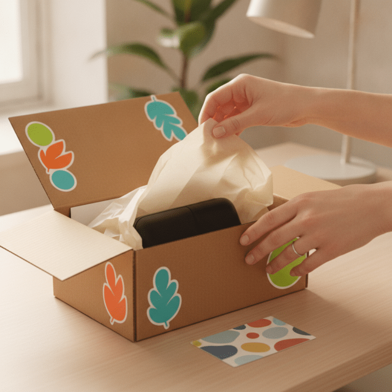 กลยุทธ์ Unboxing เพิ่มยอดขายร้านออนไลน์ด้วยสติ๊กเกอร์