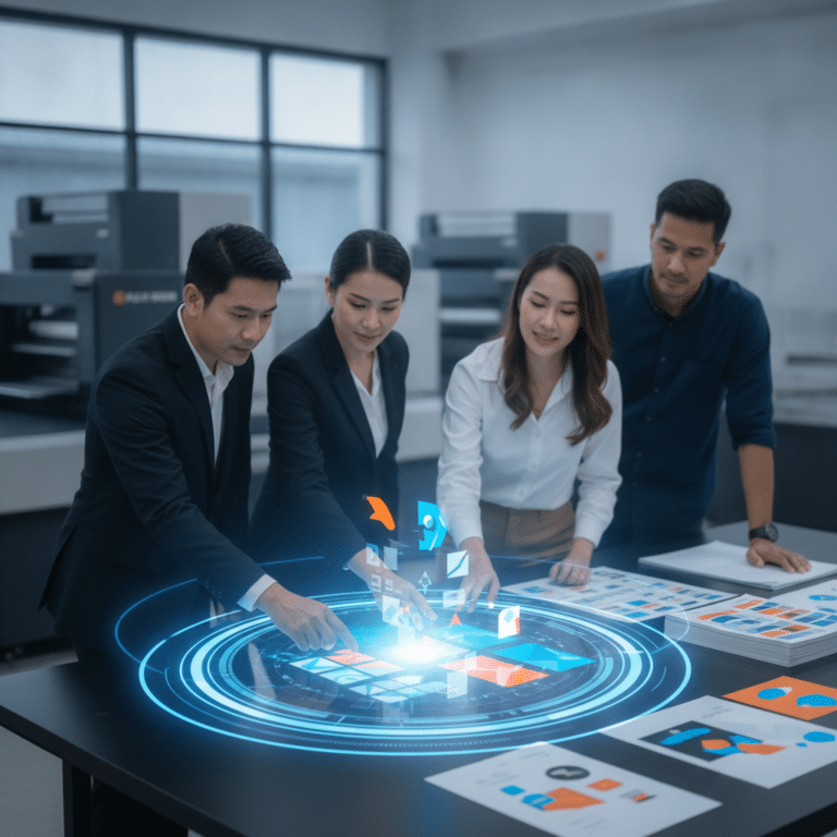 เทรนด์ AI พลิกโฉมสื่อสิ่งพิมพ์ นวัตกรรมใหม่ SME ปี 2027