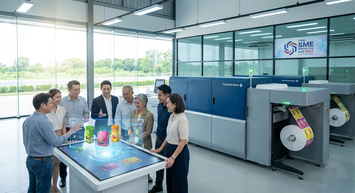 เทรนด์ AI ออกแบบบรรจุภัณฑ์ 2027 พลิกโฉมวงการพิมพ์ SME ไทย - ai-packaging-design-trends