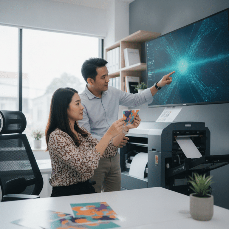 AI พลิกโฉมวงการออกแบบสิ่งพิมพ์ 2027 โอกาสลดต้นทุนของ SME