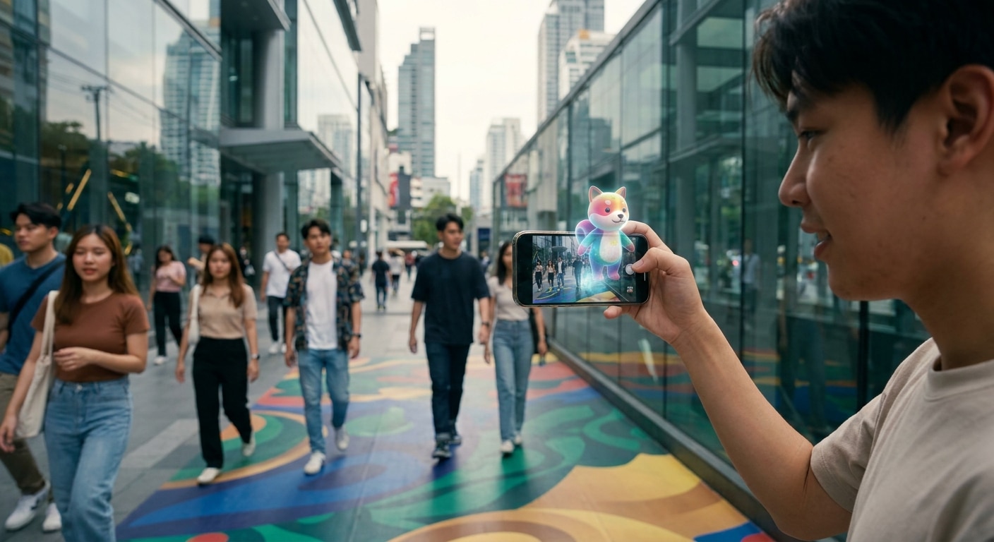 ส่องเทรนด์ป้ายโฆษณา 2027: งานพิมพ์ผสาน AR ดึงดูดลูกค้า - ar-print-signage-trend-2027