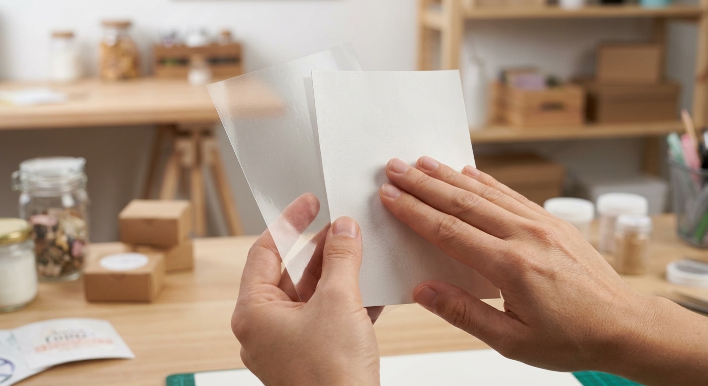 เลือกสติ๊กเกอร์กระดาษ PP หรือ PVC ให้เหมาะกับสินค้า? - choose-right-sticker-material