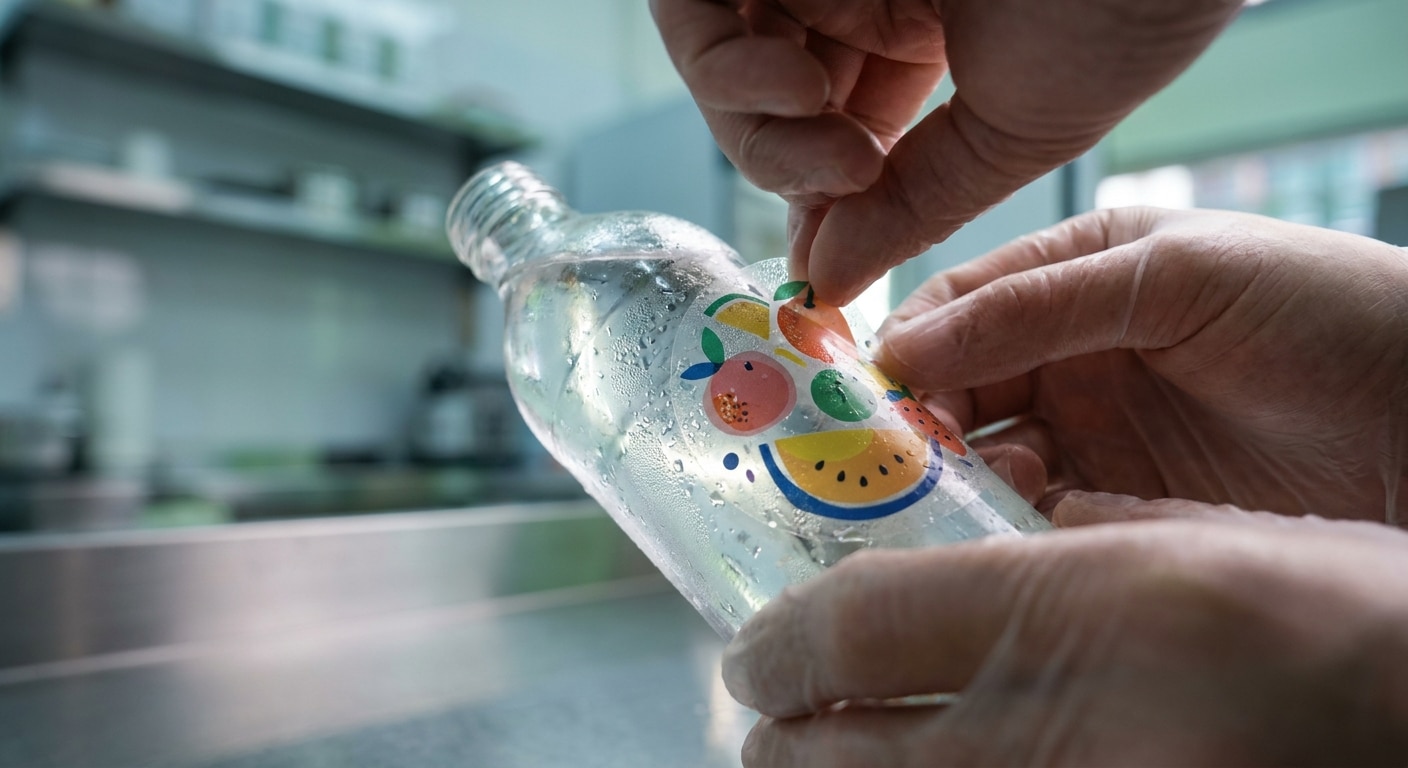 สติ๊กเกอร์กันน้ำ เลือกอย่างไรให้ติดขวดทน แช่เย็นไม่หลุด - choosing-waterproof-stickers-for-products