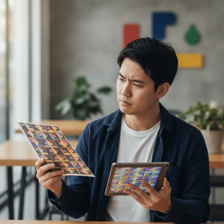 CMYK vs RGB: ทำไมสีหน้าจอกับงานพิมพ์ต่างกัน? ฉบับ SME