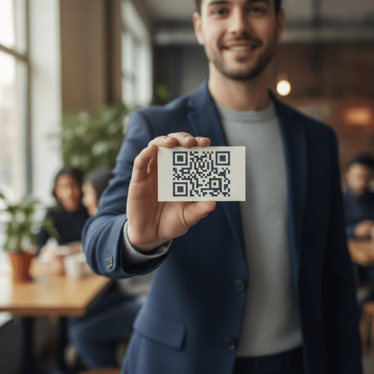 ทริคออกแบบนามบัตรยุคดิจิทัล ใส่ QR Code อย่างไรให้ดูโปร