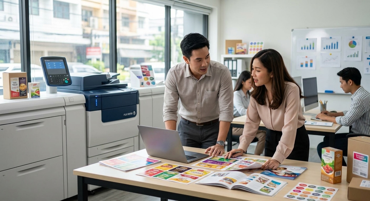 นวัตกรรมเครื่องพิมพ์ดิจิทัลปี 2026 ตัวช่วย SME ไทยลดต้นทุน - digital-printing-tech-sme-2026
