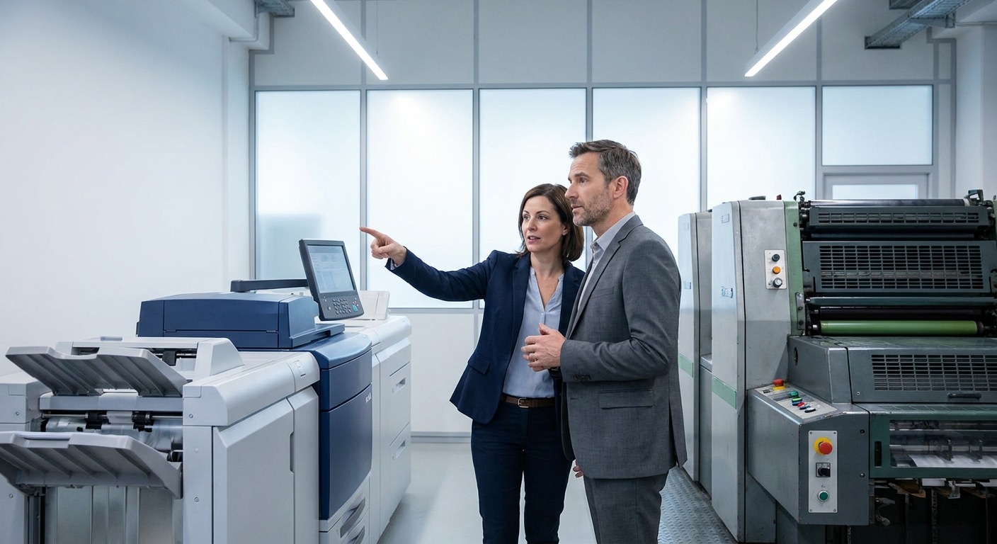 พิมพ์ดิจิตอล vs ออฟเซ็ท ต่างกันอย่างไร? แบบไหนคุ้มกว่ากัน - digital-vs-offset-printing
